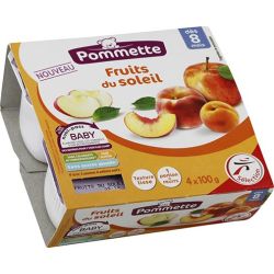 Pommette Pommet Pt Ft Pm/Pech/Ab 4X100G