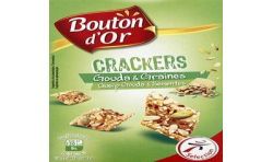 Bouton Or Bo Crackers Fromage Graine 70G