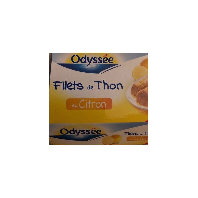 Odyssee Od Thon Filet Citron 115G 1/6