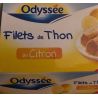 Odyssee Od Thon Filet Citron 115G 1/6