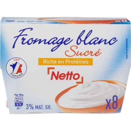 Netto Ff.Nat.Suc.3%Mg 8X100G