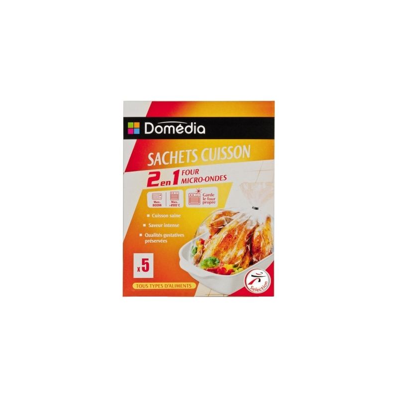 Domedia Sac Cuisson Vapeur X5