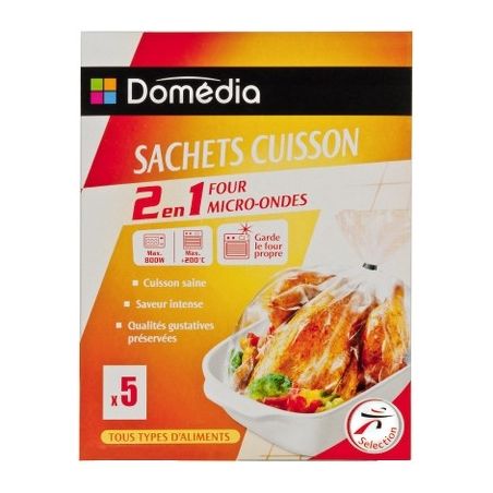 Domedia Sac Cuisson Vapeur X5