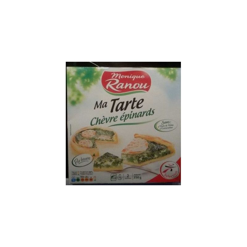 Ranou Tarte Chevre Epinar 350G