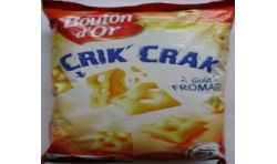 Bouton Or Bo Crik Crak Gout Fromage 100G