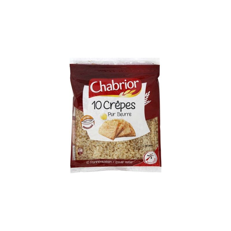 Chabrior 10 Crepes Nature 300G