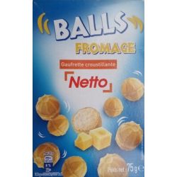 Netto Gaufrettes Balls 75G