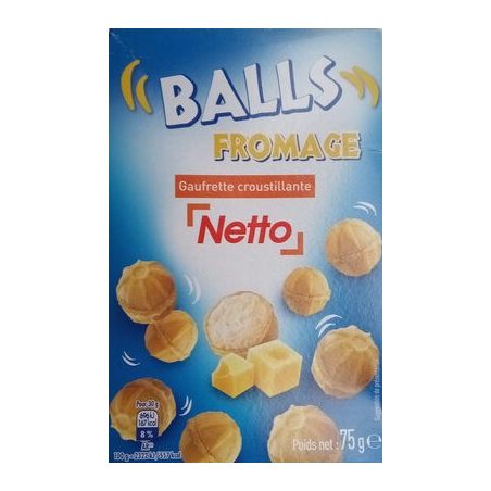 Netto Gaufrettes Balls 75G