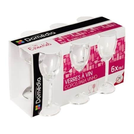 Domedia Dom Verre Vin Clarity X6 19Cl