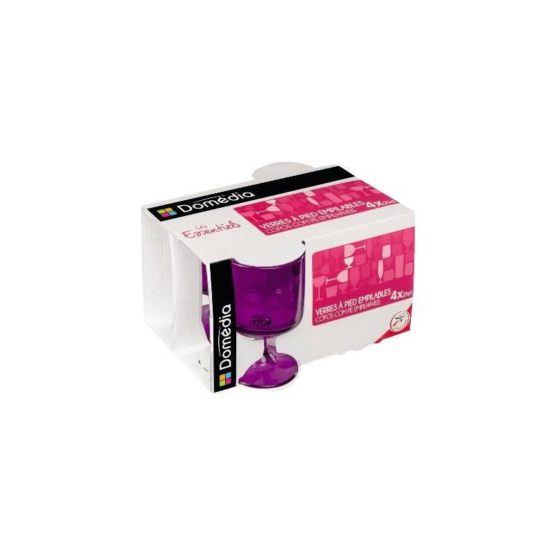 Domedia Dom 4 Vap Empilable 21Cl Viole