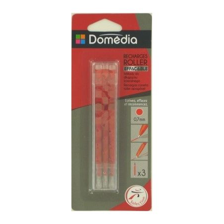 Domedia 3 Recharges Rouges