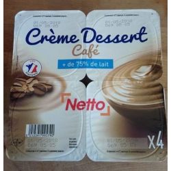 Netto Cr. Dessert Cafe 4X115G
