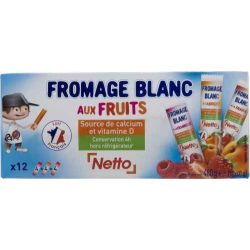 Netto Tub.Fge Fr.Fruits 12X40G