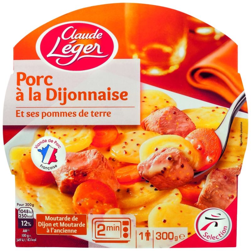 M.Ranou Porc Dijon Barq 300G