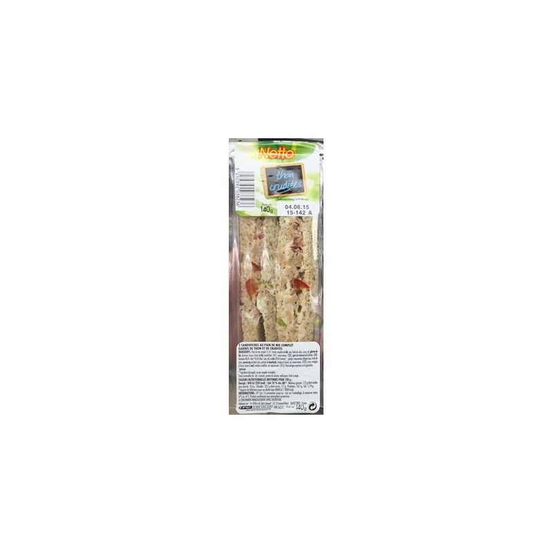 Netto Sandw Thon Crudites 140G
