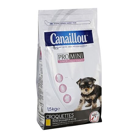 Canaillou Canail.Croq.Mini Chien J.1.5Kg