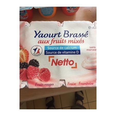 Netto Yt Frt Mixes Rges 8X125G