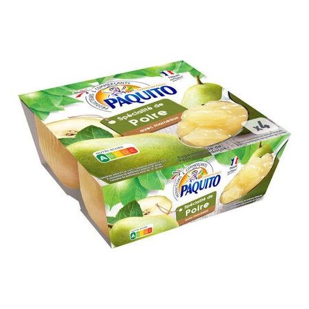 Paquito Poire Avec Mrcx 4X100G