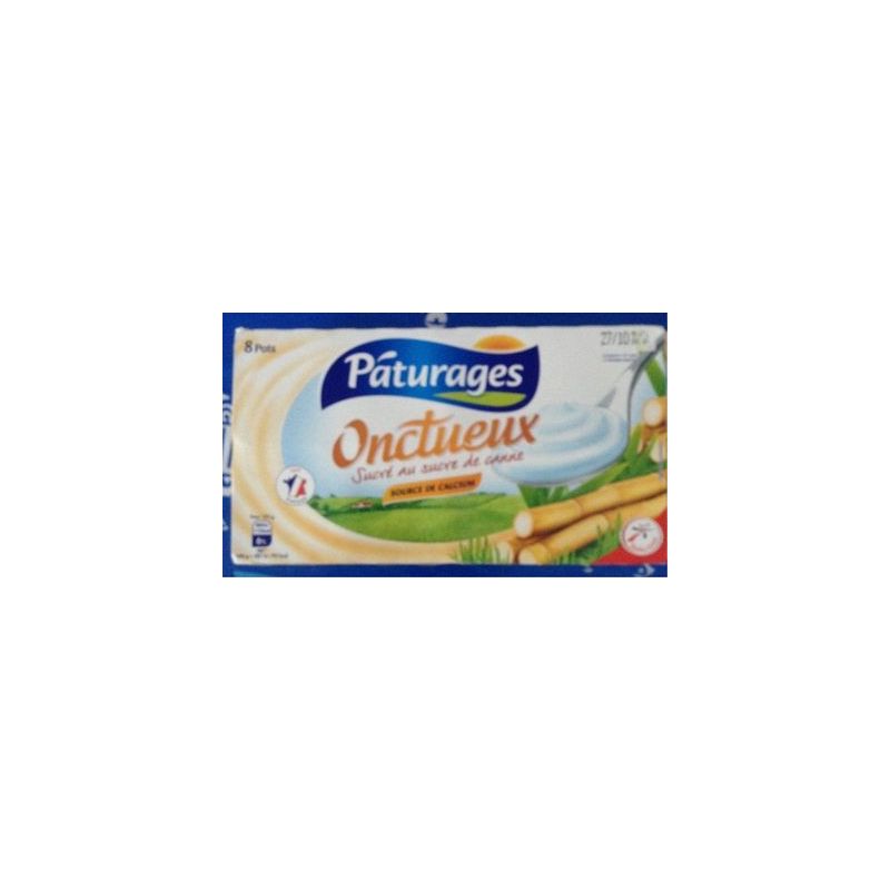 Paturages Pat.Onctueux Nat. Sucre 8X125G