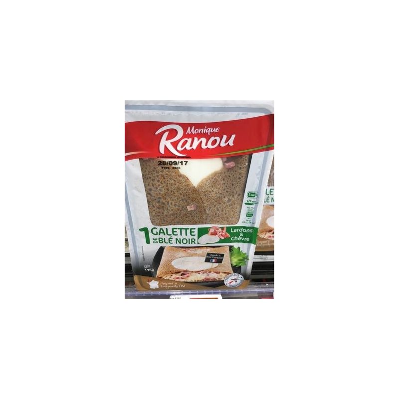 Ranou 1 Galett Chevr Lard 195G