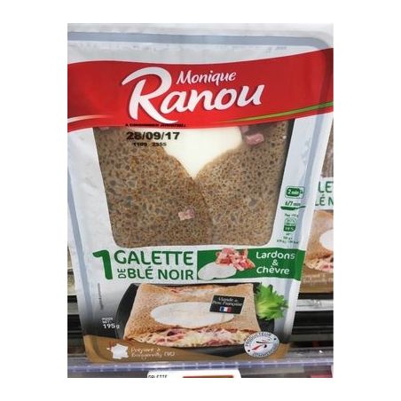 Ranou 1 Galett Chevr Lard 195G