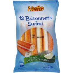 Netto 12 Bat Surimi Afh 210G