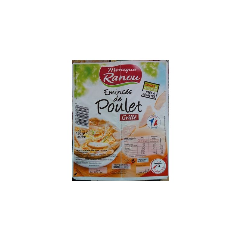 Ranou Emince Plt Grillex2 150G