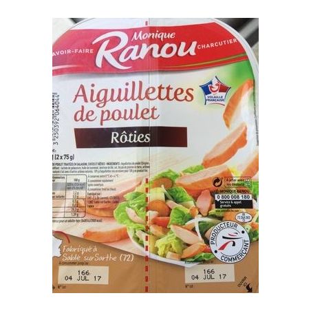 Ranou Aiguillette Plet Grillex2 150G