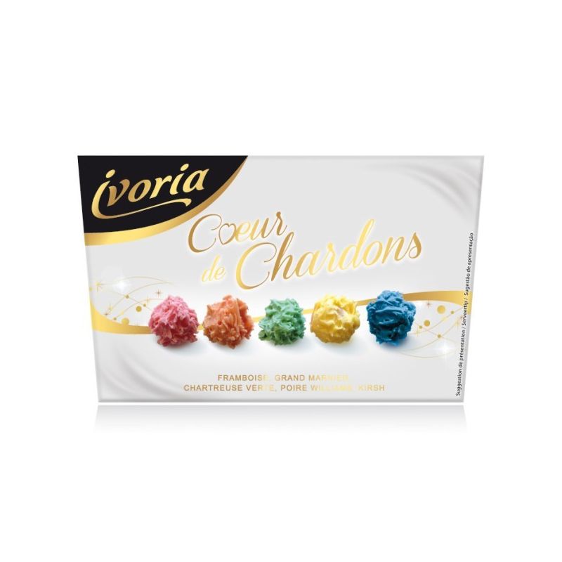 Ivoria Ballotin Chardons 200G