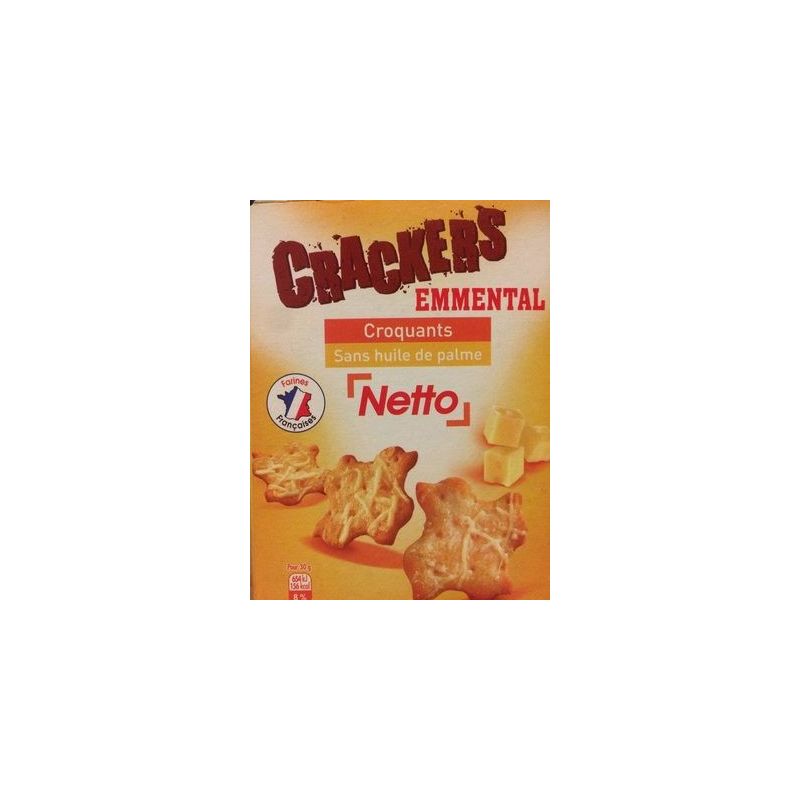 Netto Crackers Emmental 105G
