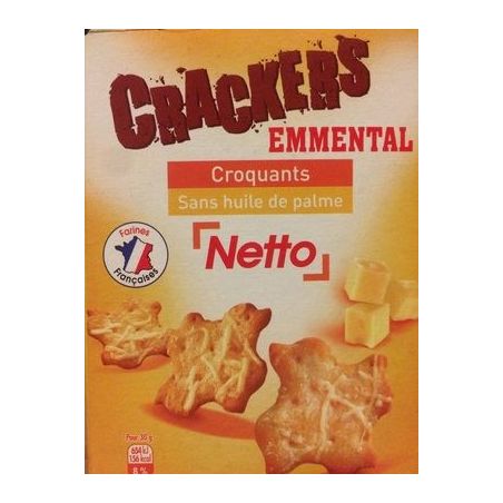 Netto Crackers Emmental 105G