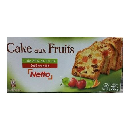 Netto Cake Aux Fruits 300G