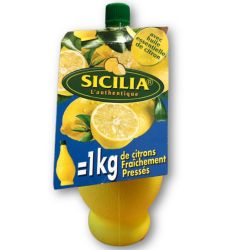 Sicilia Jus De Citron Jaune Sicile 250 Ml