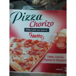 Netto Pizza Chorizo 400G