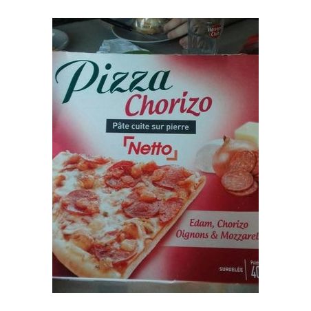 Netto Pizza Chorizo 400G