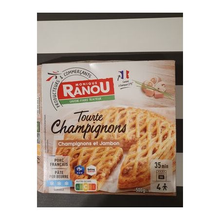 Ranou Tourte Champi/Jbn 500G