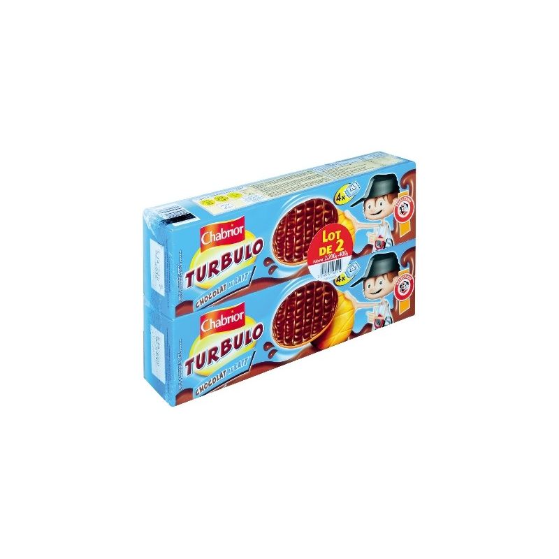 Chabrior Turbulo Lait 2X195G