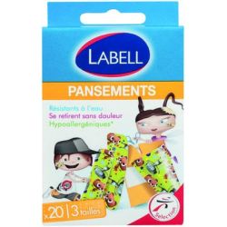 Labell Pansements Enfants X20