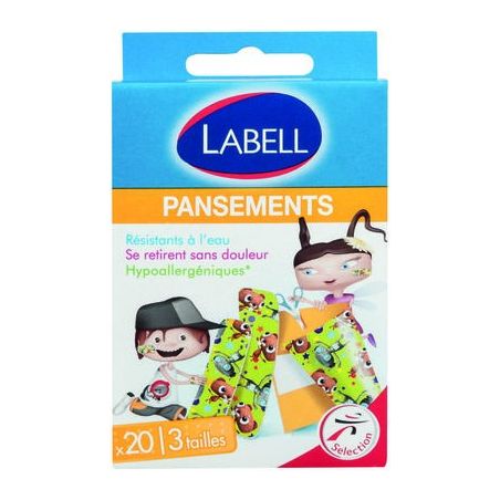 Labell Pansements Enfants X20