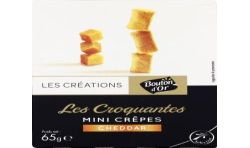 Les Creat. Crepes Cheddar 65G