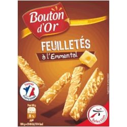Bouton Or Bo Feuillete Emmental 85G