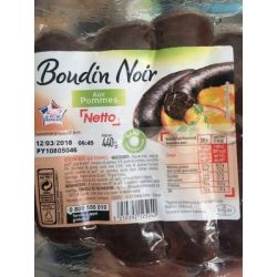 Netto Boudin Noir Pommex4 440G