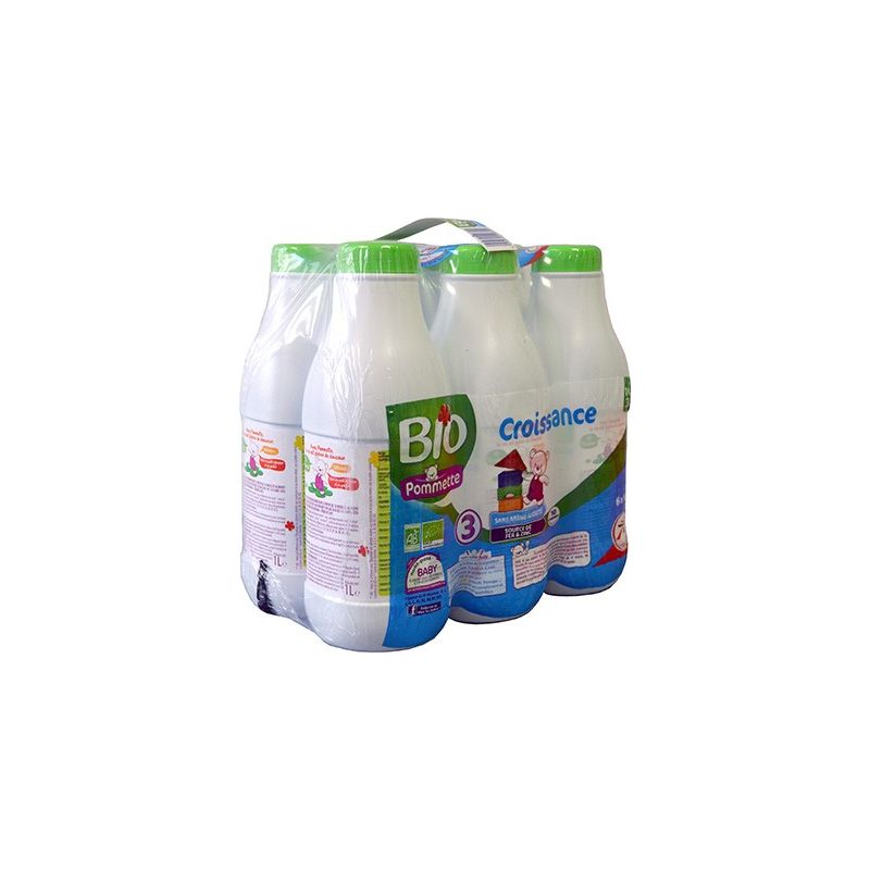 Pommette Lait Croiss Bio 6X1L