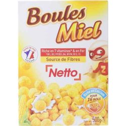 Netto Boule Mais Miel 500G
