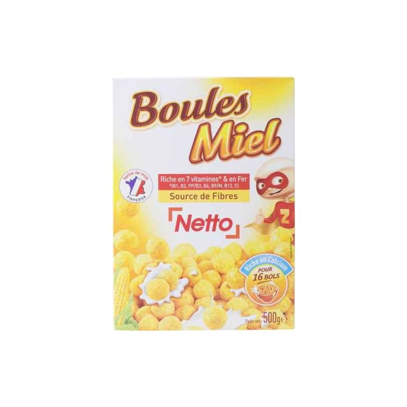 Netto Boule Mais Miel 500G