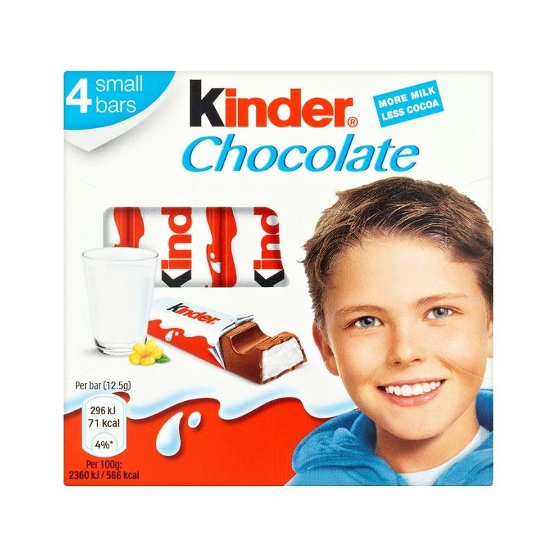 Kinder Chocolate T4 50G 20