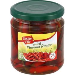 Bouton Or Piment Rouge 140G