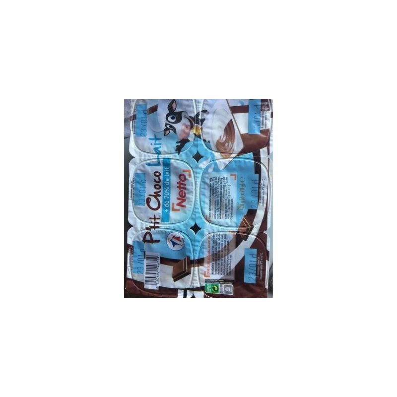Netto Cd Choco Lait 6X70G