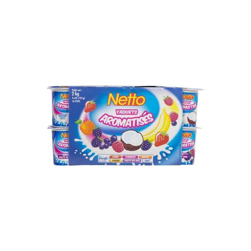 Netto Yaourt Aro 16X125G