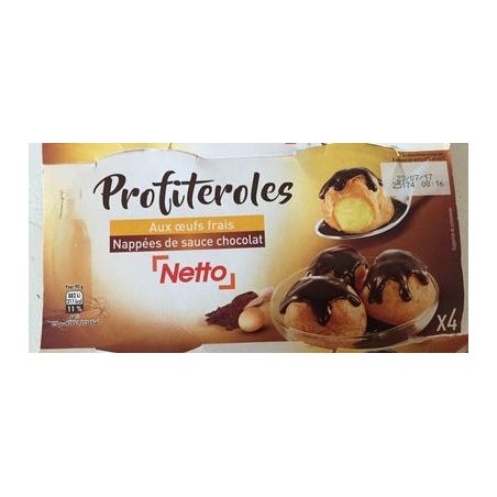 Netto Profiteroles 4X90G